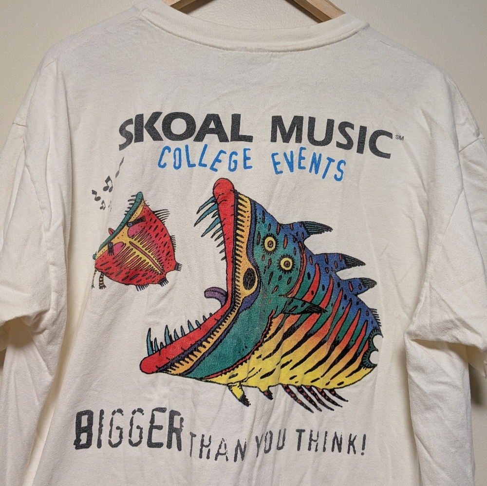 Skoal Single Stitch Vintage T-Shirt – Hanes Beefy-T XL - Picture 3 of 8